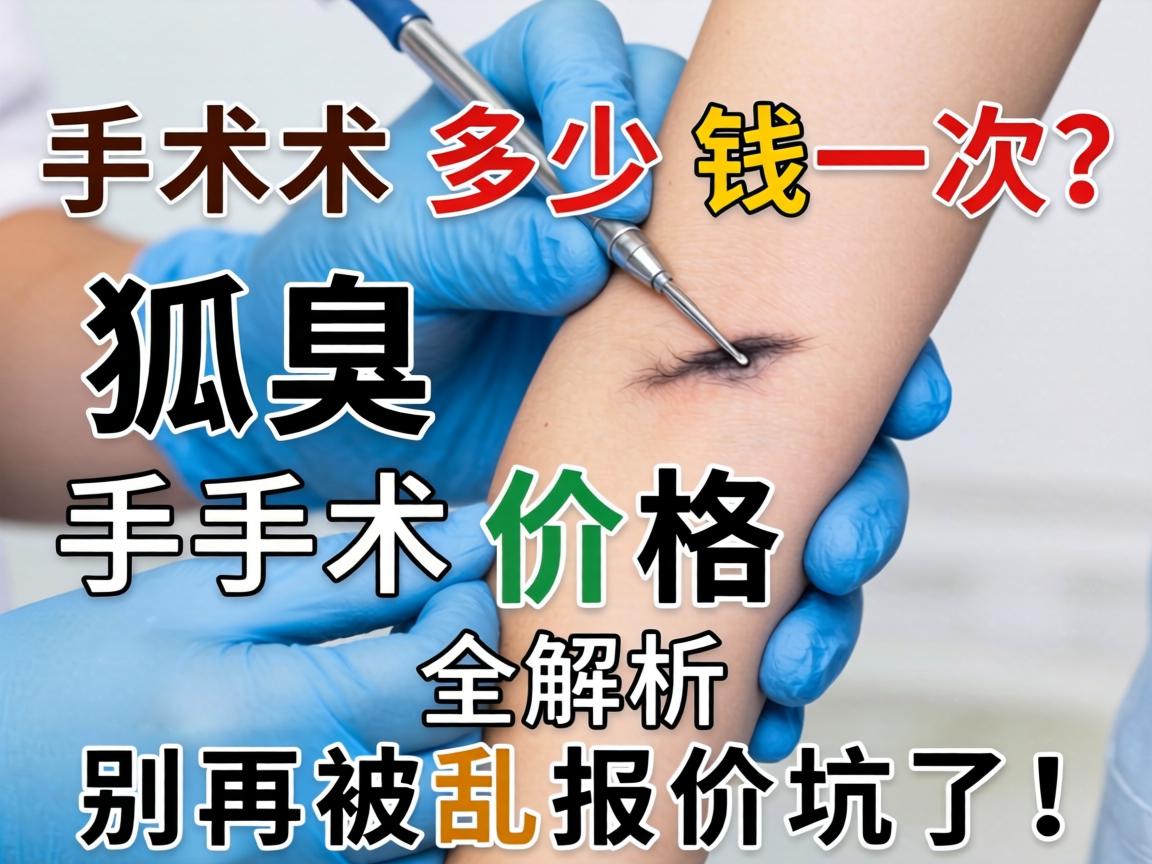 狐臭手术多少钱一次？狐臭手术价格全解析，别再被乱报价坑了！