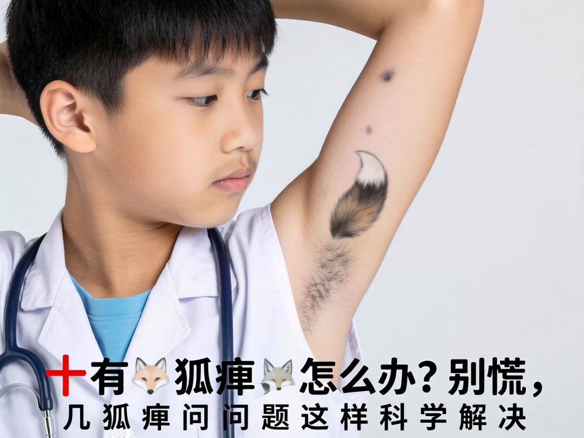 十几岁孩子有狐臭怎么办？别慌，狐臭问题这样科学解决
