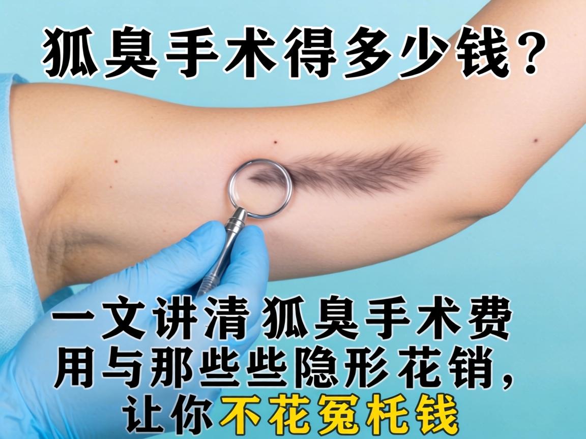 狐臭手术得多少钱?一文讲清狐臭手术费用与那些隐形花销,让你不花冤枉钱 狐臭手术得多少钱?一文讲清狐臭手术费用与那些隐形花销,让你不花冤枉钱