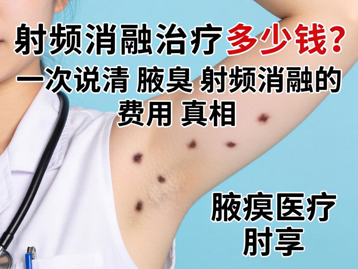 腋臭射频消融治疗多少钱?一次说清腋臭射频消融的费用真相 腋臭射频消融治疗多少钱?一次说清腋臭射频消融的费用真相