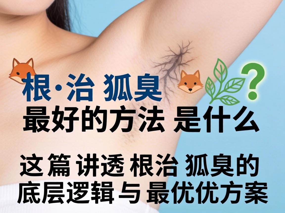 根治狐臭最好的方法是什么?这篇讲透根治狐臭的底层逻辑与最优方案 根治狐臭最好的方法是什么?这篇讲透根治狐臭的底层逻辑与最优方案