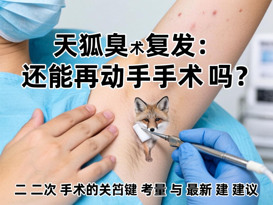 狐臭手术复发还能再动手术吗?二次手术的关键考量与最新建议 狐臭手术复发还能再动手术吗?二次手术的关键考量与最新建议