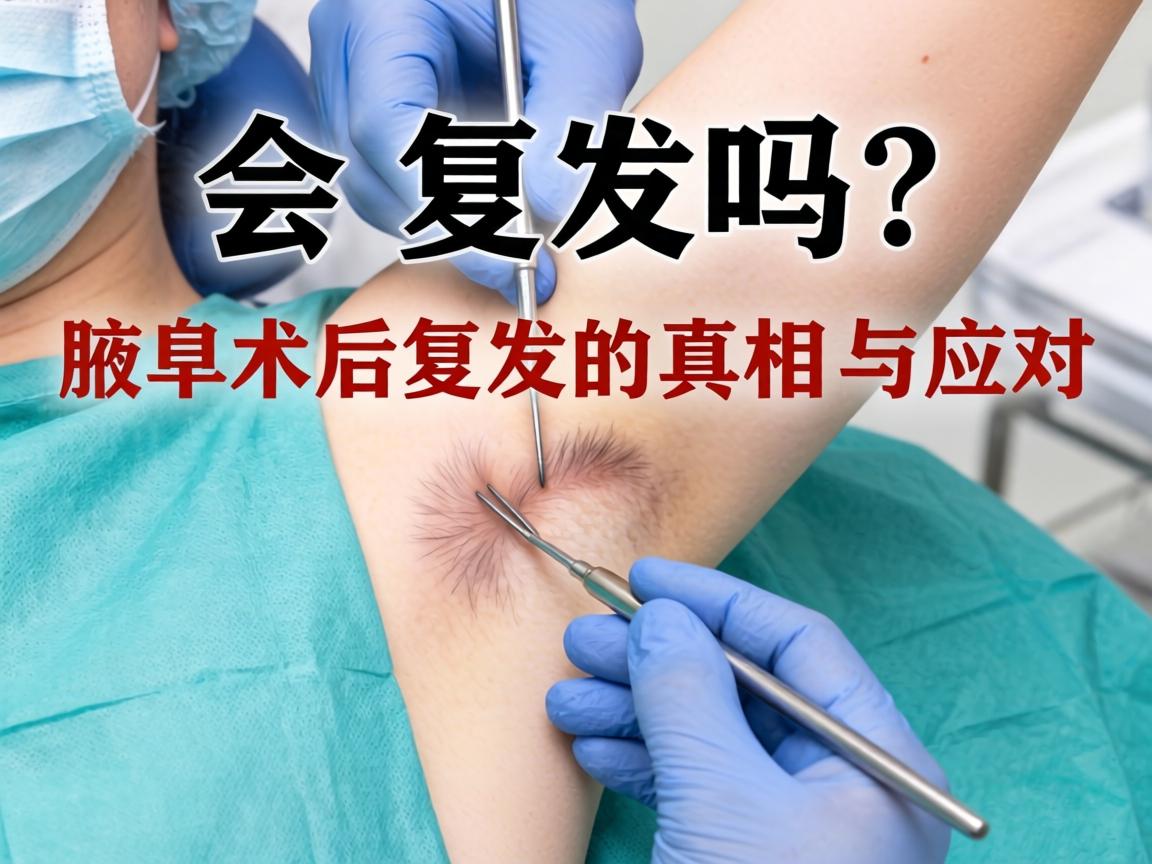 腋臭手术会复发吗?腋臭术后复发的真相与应对 腋臭手术会复发吗?腋臭术后复发的真相与应对
