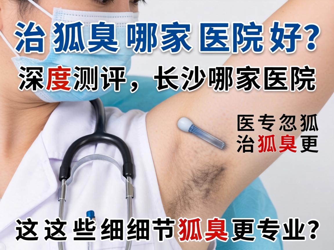 治狐臭哪家医院好？深度测评，长沙哪家医院治狐臭更专业？这些细节别忽视