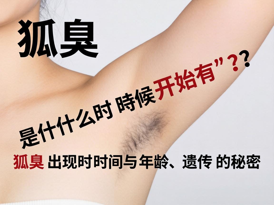 狐臭是什么时候开始有的？狐臭出现时间与年龄、遗传的秘密