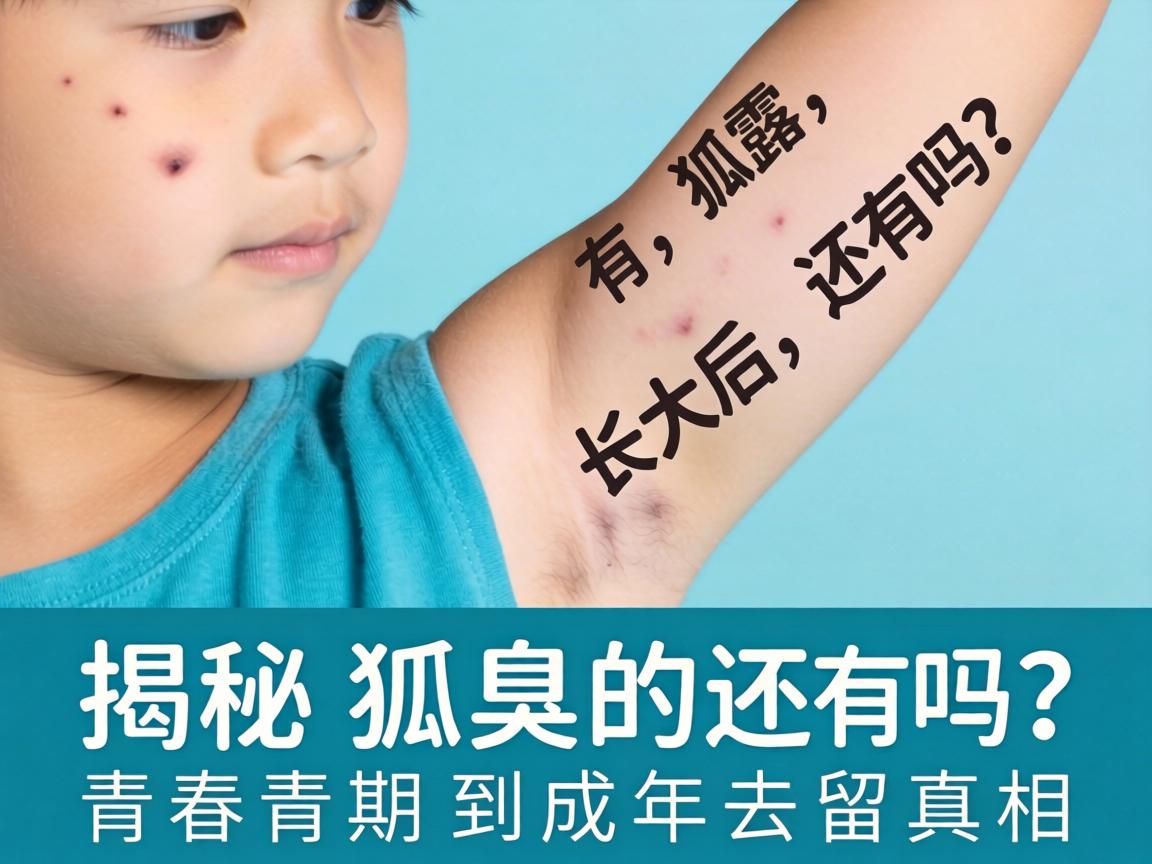 孩子青春期有狐臭，长大后还有吗？揭秘狐臭的青春期到成年去留真相