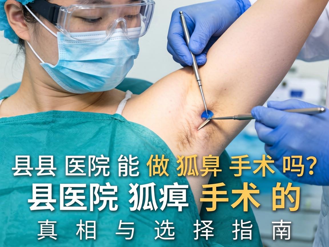 县医院能做狐臭手术吗？县医院狐臭手术的真相与选择指南