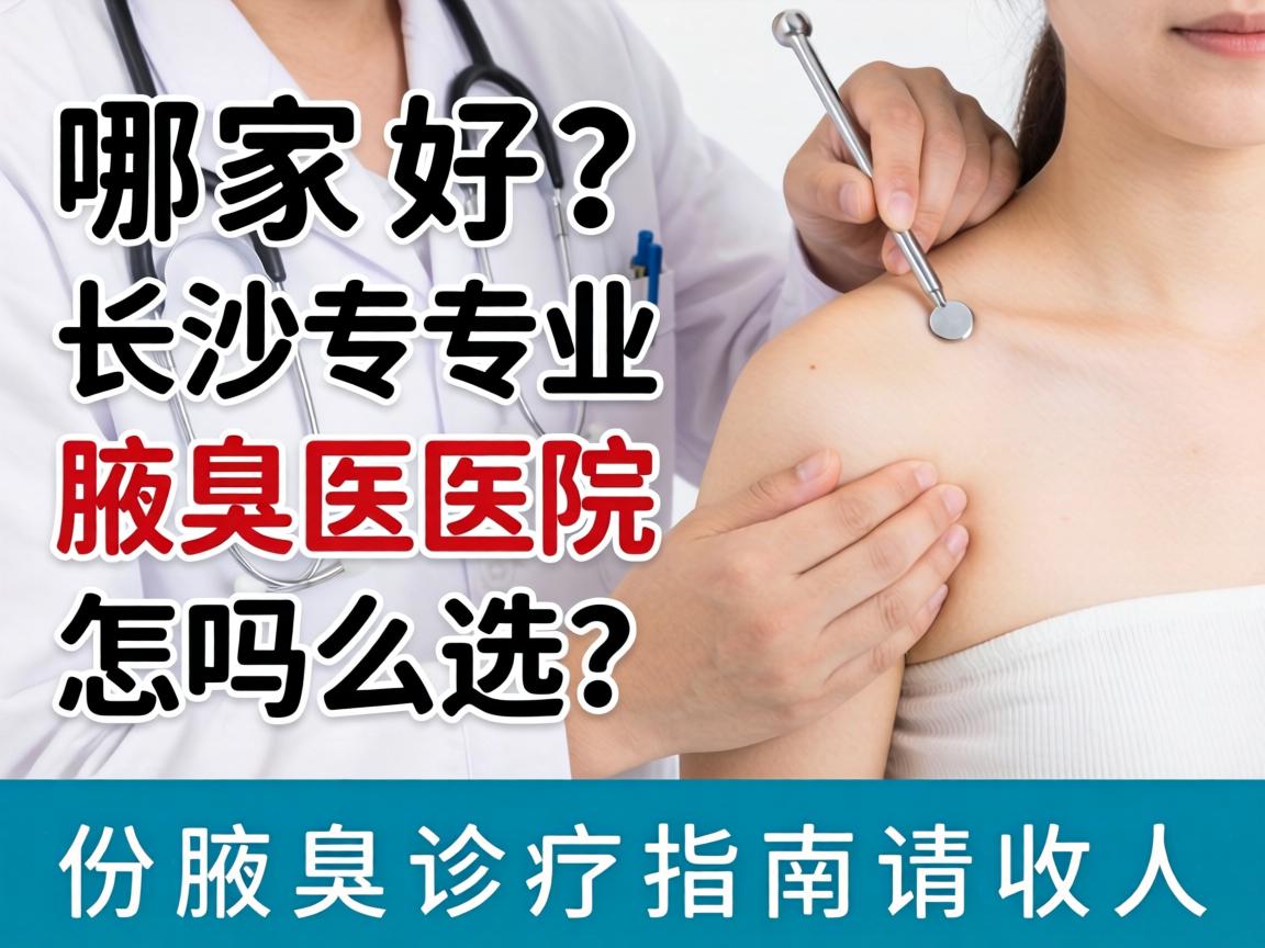腋臭哪家好?长沙专业腋臭医院怎么选?这份腋臭诊疗指南请收好 腋臭哪家好?长沙专业腋臭医院怎么选?这份腋臭诊疗指南请收好