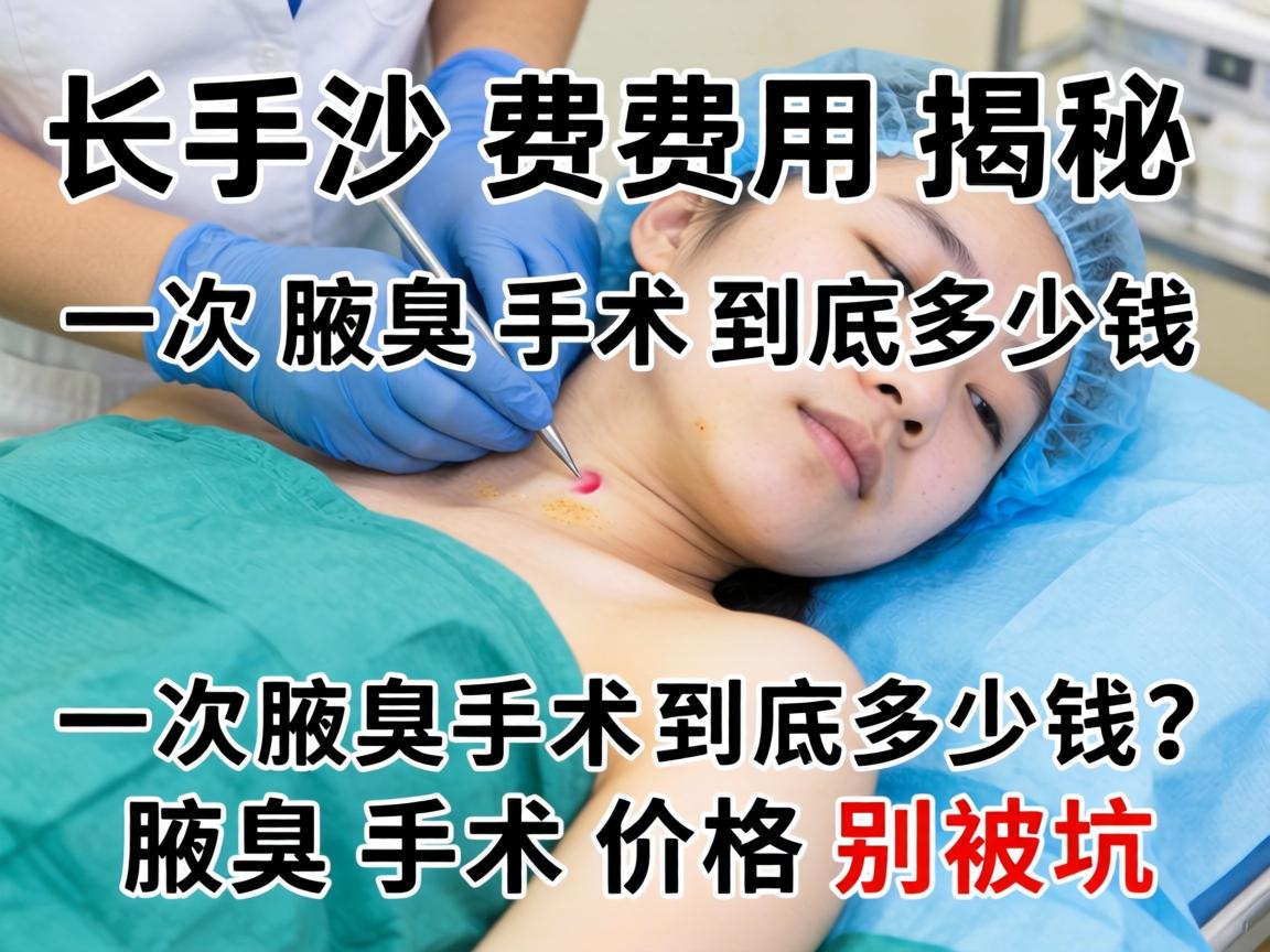 长沙腋臭手术费用揭秘,一次腋臭手术到底多少钱?腋臭手术价格别被坑 长沙腋臭手术费用揭秘,一次腋臭手术到底多少钱?腋臭手术价格别被坑