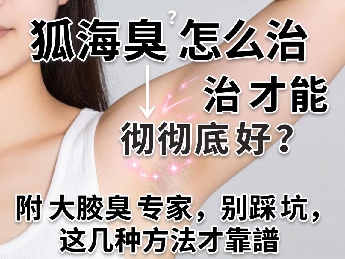 狐臭怎么治才能彻底好？附大腋臭专家，别踩坑，这几种方法才靠谱