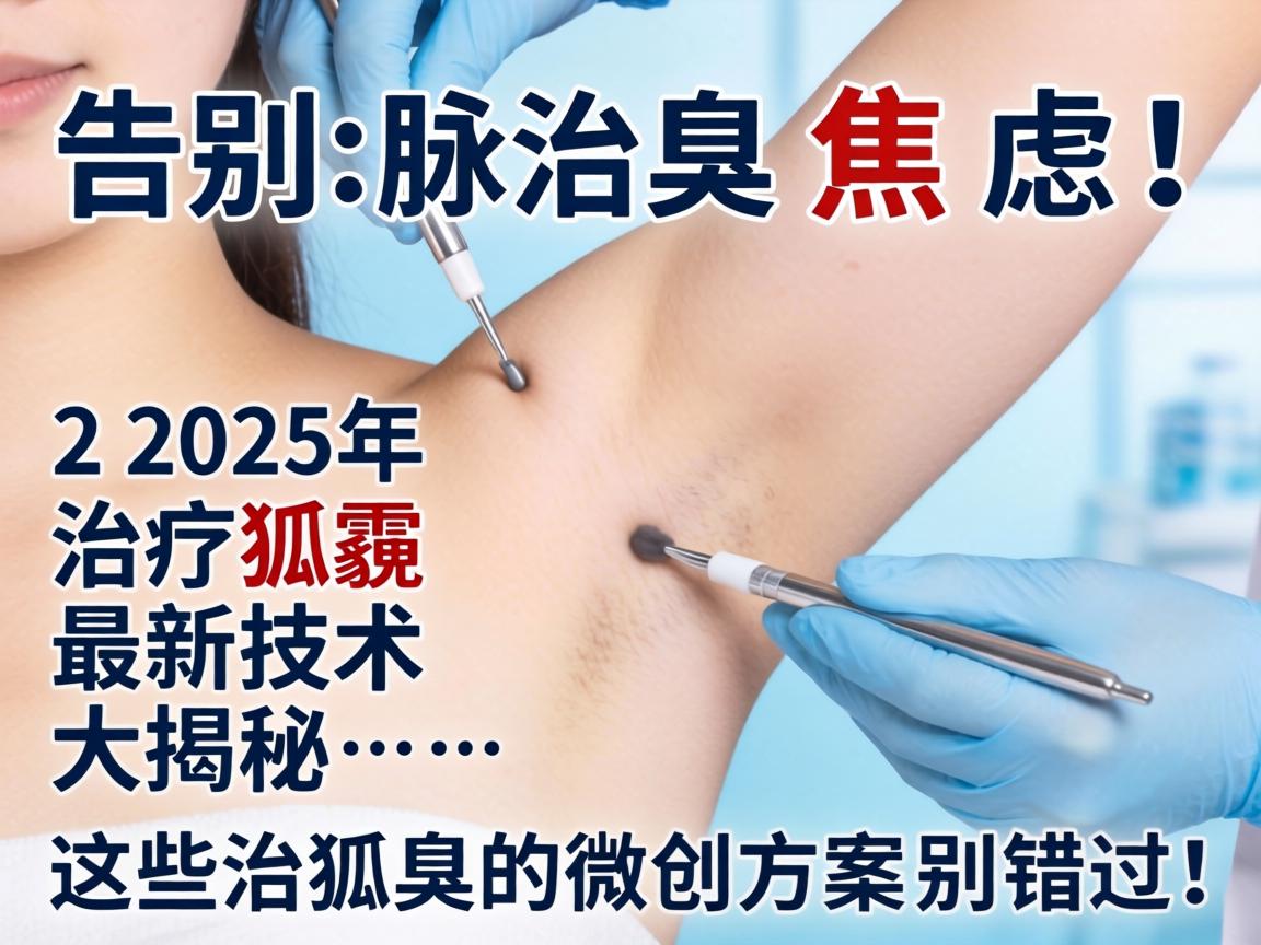 告别腋臭焦虑!2025年治疗狐臭最新技术大揭秘,这些治狐臭的微创方案别错过! 告别腋臭焦虑!2025年治疗狐臭最新技术大揭秘,这些治狐臭的微创方案别错过!