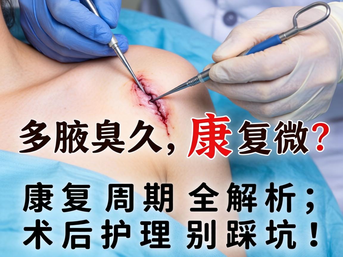 腋臭微创手术多久康复?康复周期全解析,术后护理别踩坑! 腋臭微创手术多久康复?康复周期全解析,术后护理别踩坑!