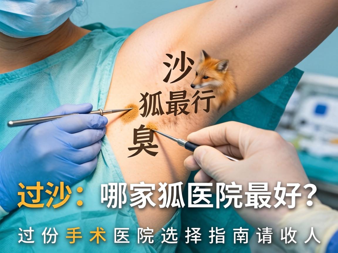 长沙狐臭手术哪家医院最好？这份手术医院选择指南请收好