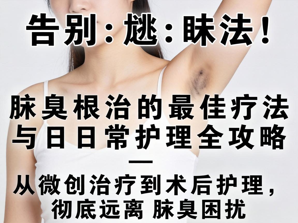 告别尴尬！腋臭根治的最佳疗法与日常护理全攻略—从微创治疗到术后护理，彻底远离腋臭困扰