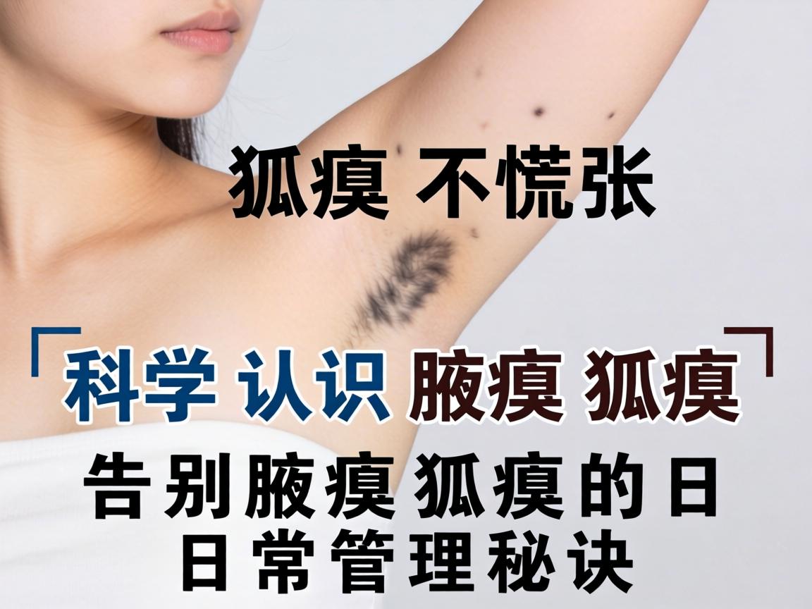 腋臭狐臭不慌张，科学认识腋臭狐臭，告别腋臭狐臭的日常管理秘诀