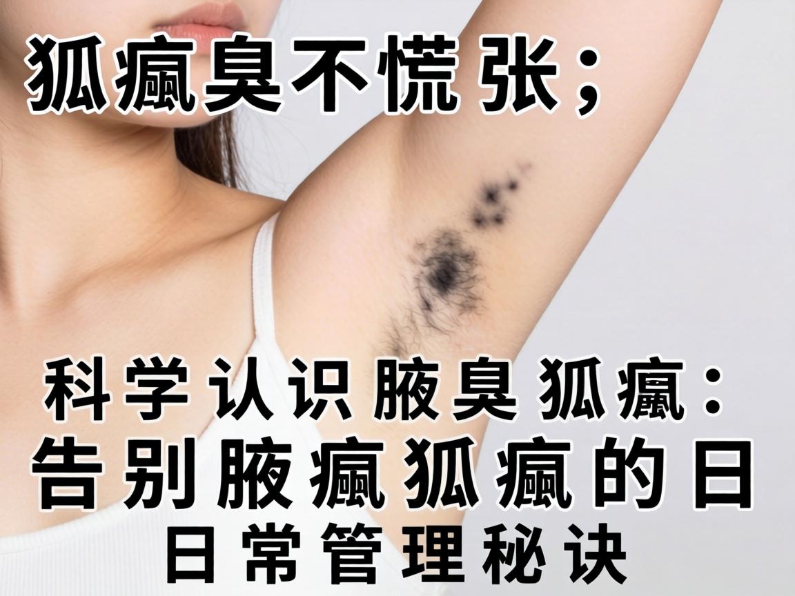 腋臭狐臭不慌张，科学认识腋臭狐臭，告别腋臭狐臭的日常管理秘诀