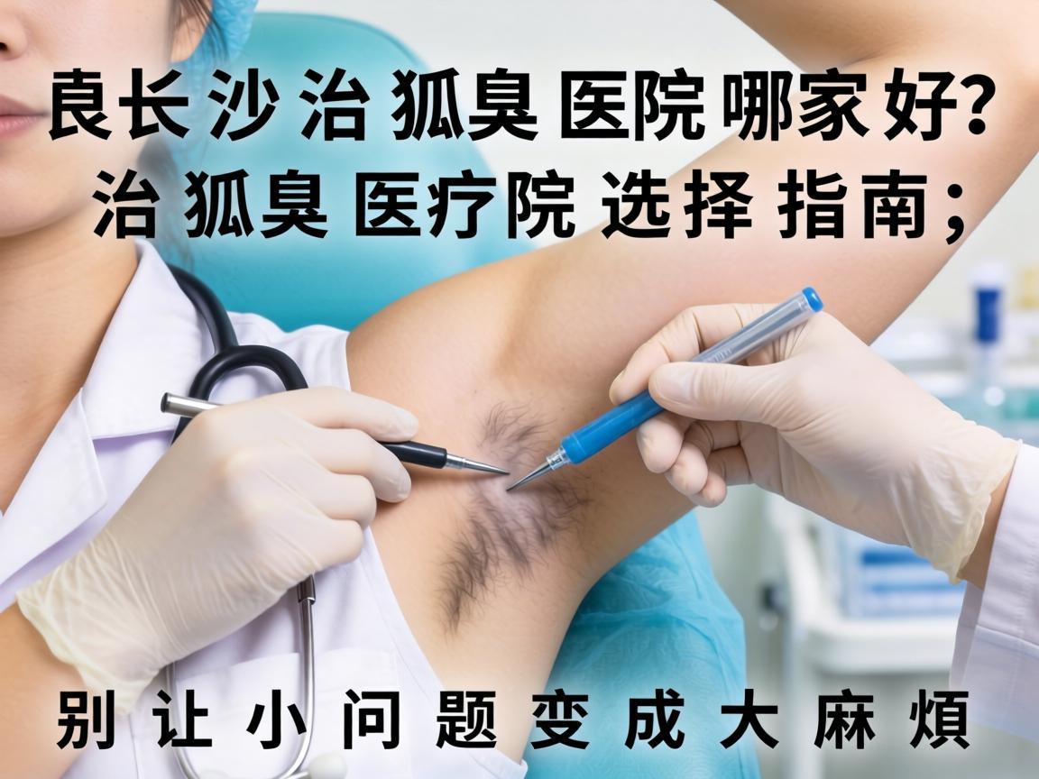 长沙治狐臭医院哪家好？治狐臭医院选择指南，别让小问题变成大麻烦