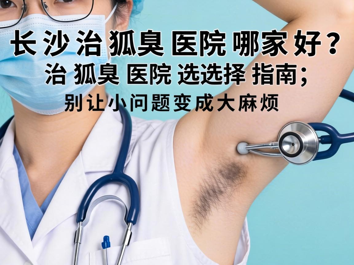 长沙治狐臭医院哪家好？治狐臭医院选择指南，别让小问题变成大麻烦