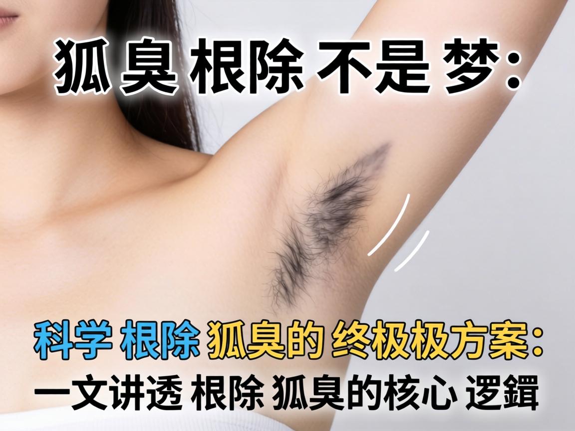狐臭根除不是梦，科学根除狐臭的终极方案，一文讲透根除狐臭的核心逻辑