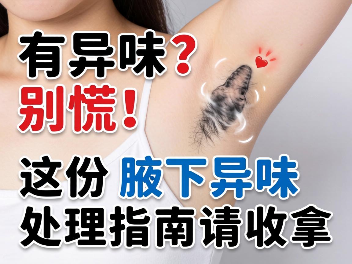 腋下有异味？别慌！这份腋下异味处理指南请收好