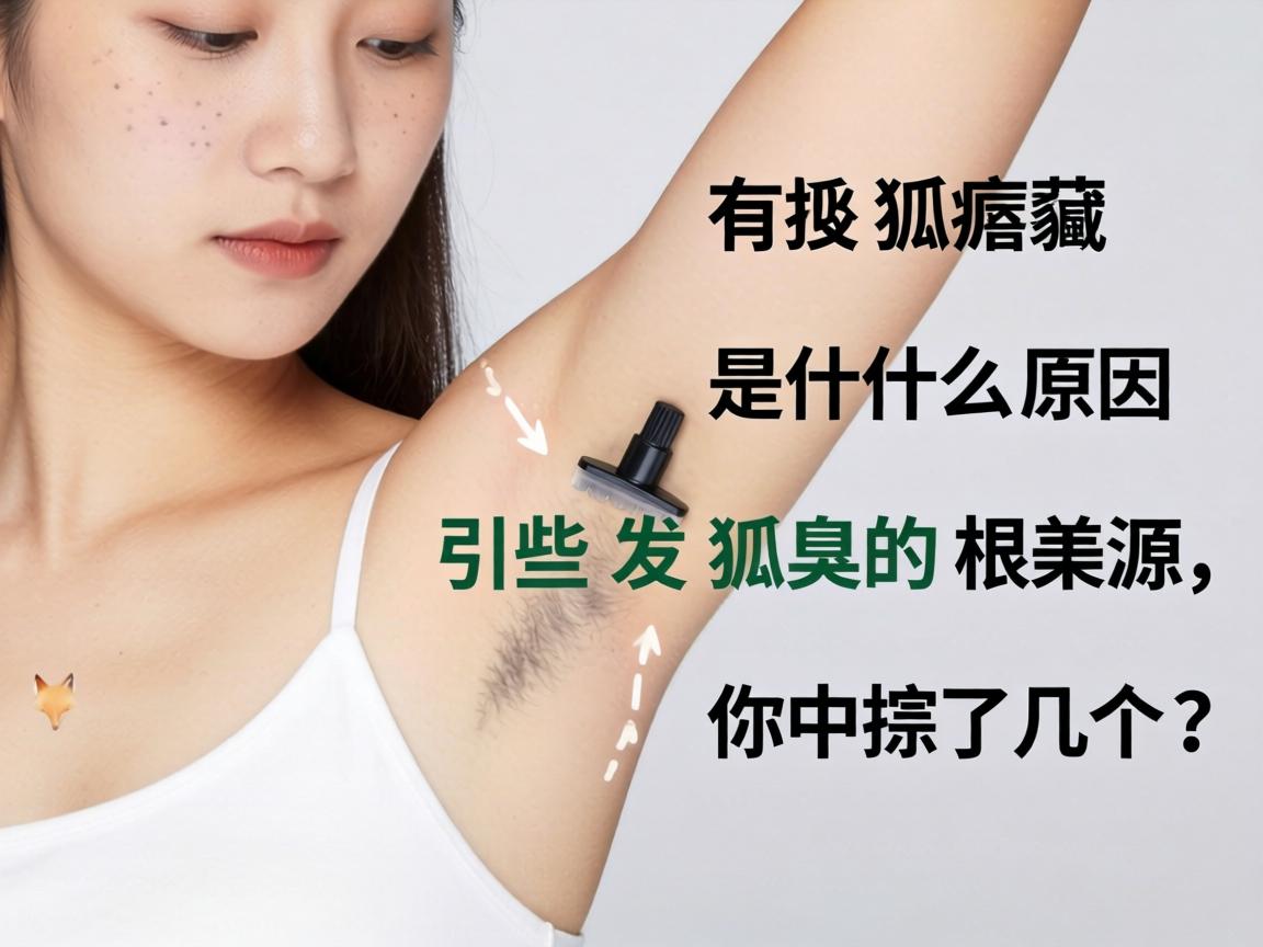 女人有狐臭是什么原因?这些引发狐臭的根源,你中招了几个? 女人有狐臭是什么原因?这些引发狐臭的根源,你中招了几个?