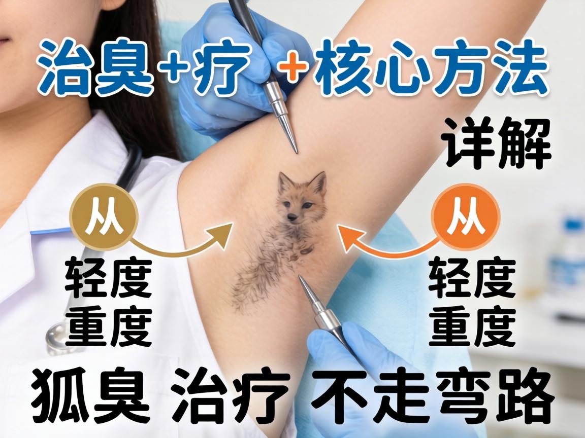 狐臭治疗核心方法详解，从轻度到重度，狐臭治疗不走弯路