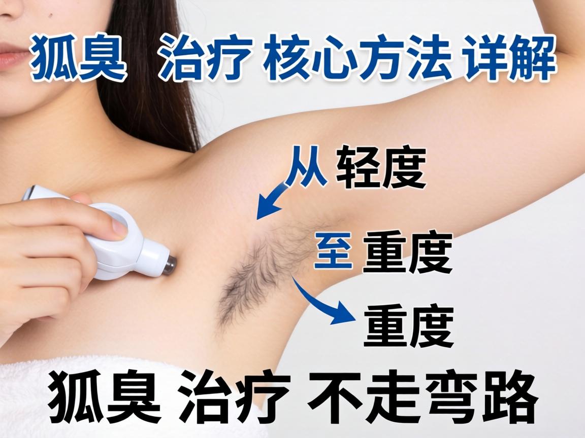 狐臭治疗核心方法详解，从轻度到重度，狐臭治疗不走弯路