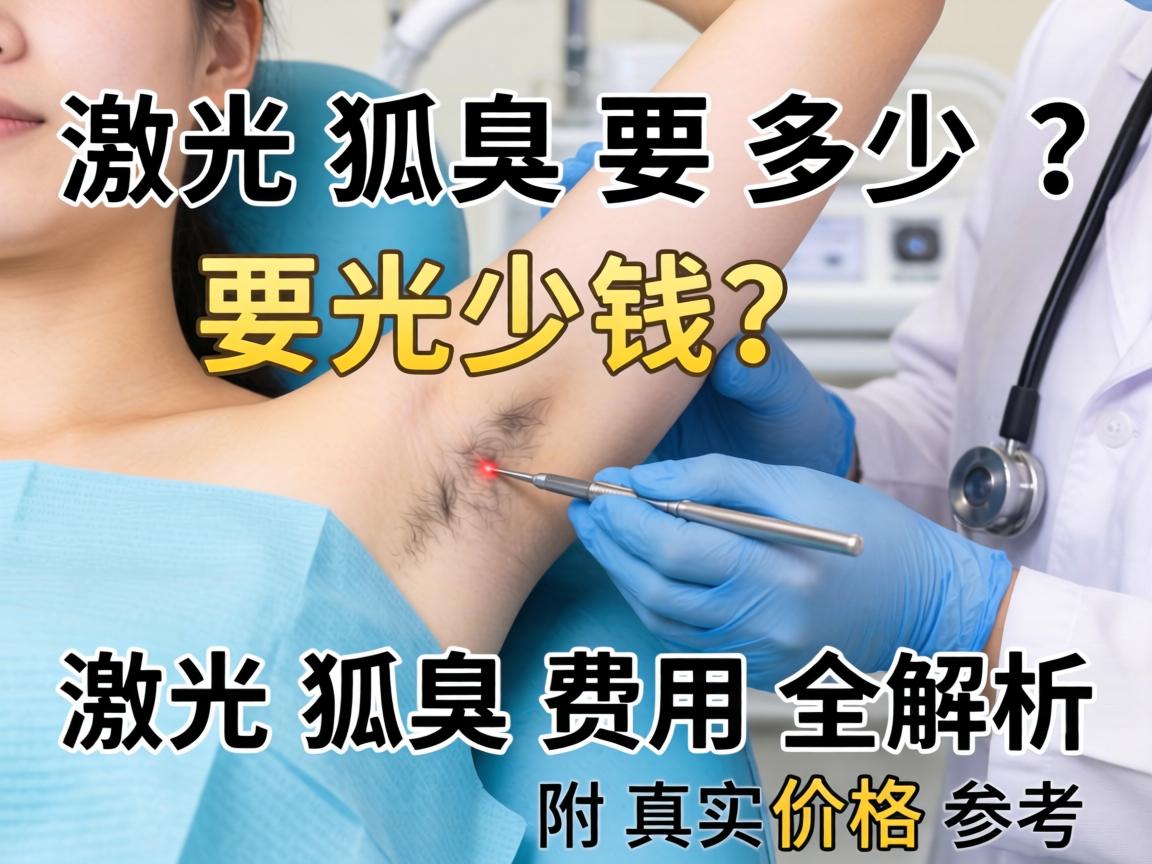 激光狐臭要多少钱？激光狐臭费用全解析，附真实价格参考