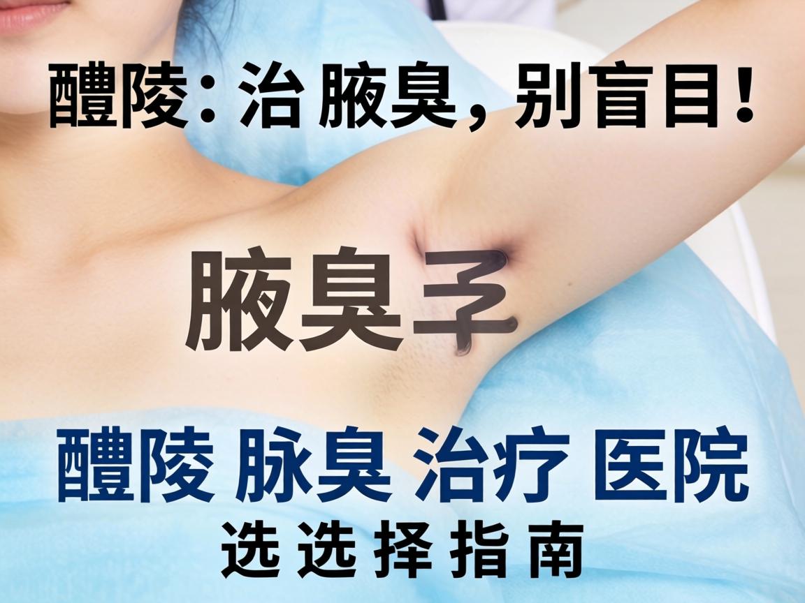 醴陵治腋臭,别盲目!醴陵腋臭治疗医院选择指南 醴陵治腋臭,别盲目!醴陵腋臭治疗医院选择指南