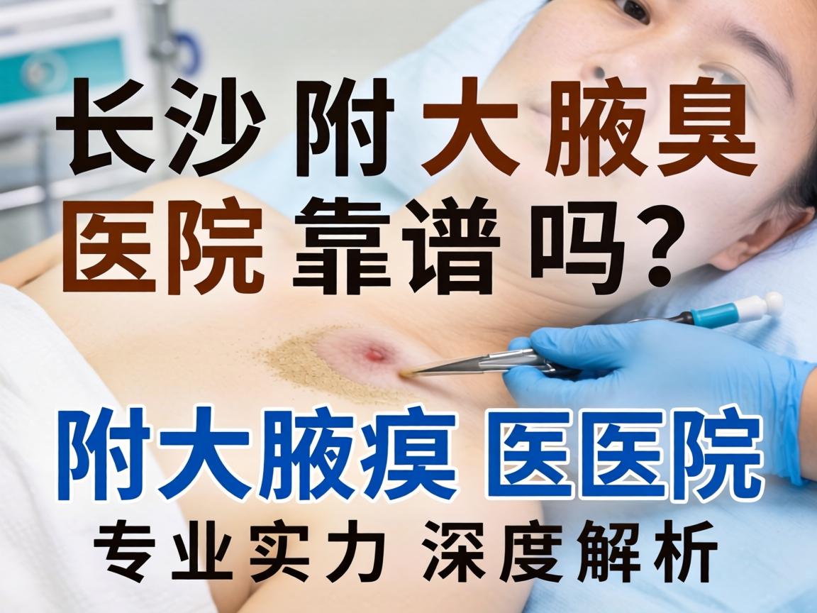 长沙附大腋臭医院靠谱吗？附大腋臭医院专业实力深度解析