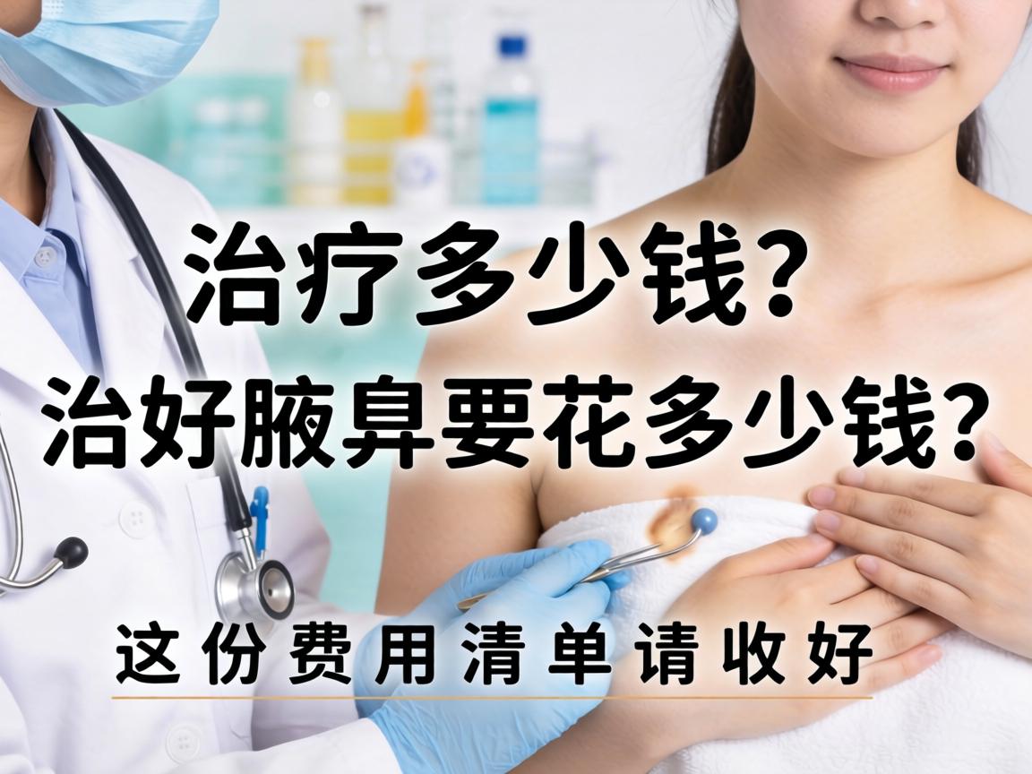 腋臭治疗多少钱?治好腋臭要花多少钱?这份费用清单请收好 腋臭治疗多少钱?治好腋臭要花多少钱?这份费用清单请收好