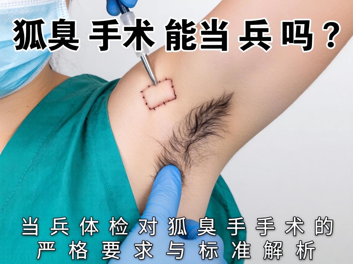狐臭手术能当兵吗?当兵体检对狐臭手术的严格要求与标准解析 狐臭手术能当兵吗?当兵体检对狐臭手术的严格要求与标准解析